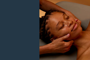 Women enjoying a facial at a Woodhouse Spa.